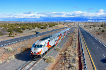 Картинка техника поезда состав локомотив