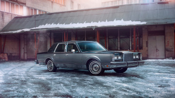 Картинка автомобили lincoln 1984 town car