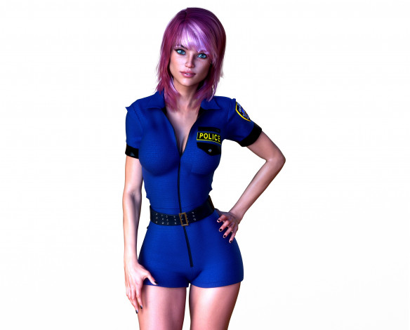 Обои картинки фото 3д графика, люди , people, фон, взгляд, девушка