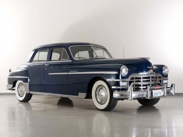 Обои картинки фото chrysler new yorker sedan 1949, автомобили, chrysler, new, yorker, sedan, 1949