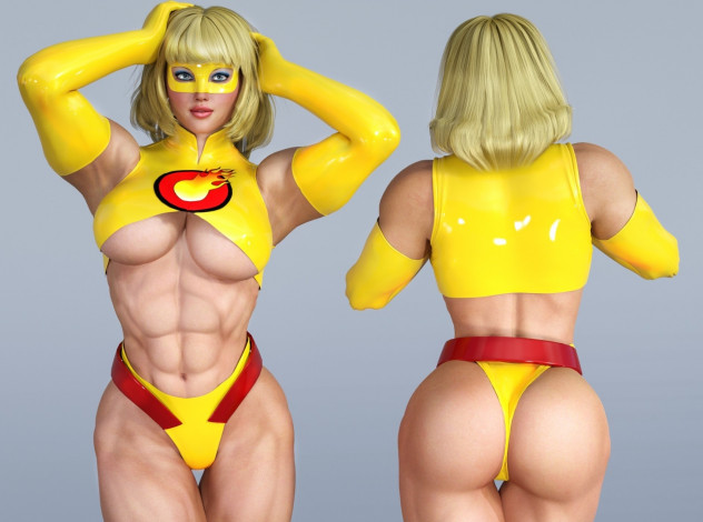 Обои картинки фото 3д графика, люди , people, девушка, взгляд, фон