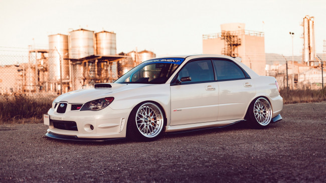Обои картинки фото автомобили, subaru, impreza, sti