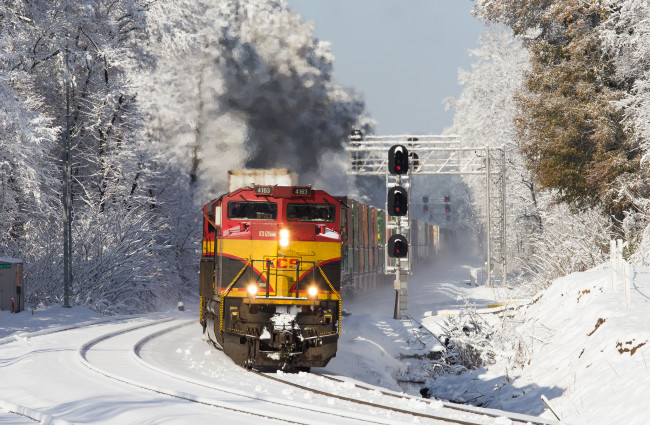 Обои картинки фото техника, поезда, состав, локомотив