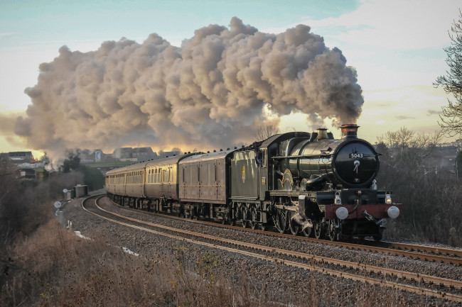 Обои картинки фото техника, паровозы, состав, локомотив