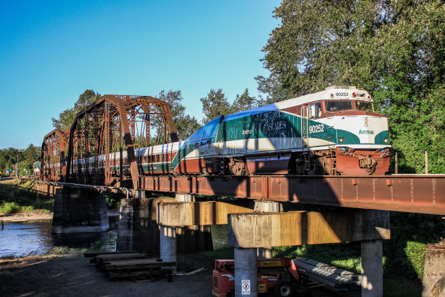 Обои картинки фото техника, поезда, локомотив, состав