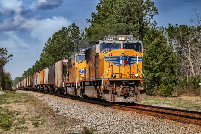 Обои картинки фото техника, поезда, состав, локомотив