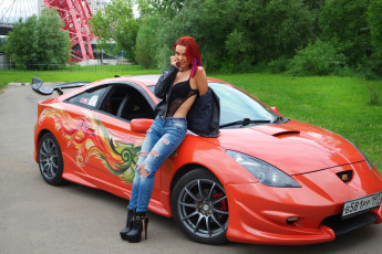 Картинка автомобили -авто+с+девушками авто девушка