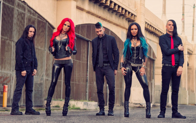 Обои картинки фото butcher-babies, музыка, butcher babies, группа