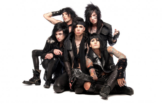Обои картинки фото black-veil-brides, музыка, black veil brides, группа