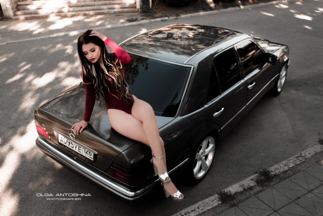 Обои картинки фото автомобили, -авто с девушками, авто, девушка