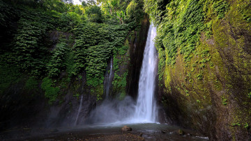 Картинка природа водопады вода водопад поток