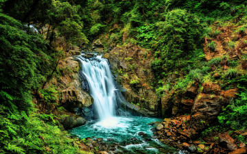 Картинка природа водопады вода водопад поток