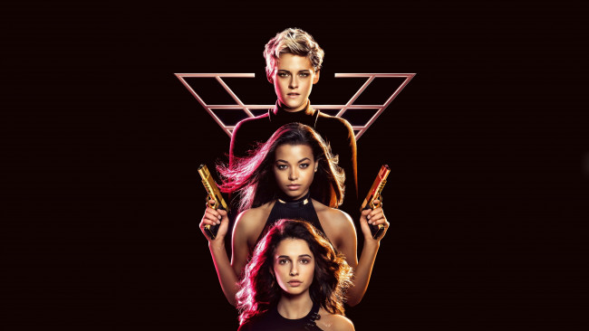 Обои картинки фото кино фильмы, charlie`s angels , 2019, naomi, scott, ella, balinska, kristen, stewart