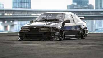 Картинка ford+cosworth+rs автомобили 3д ford cosworth rs