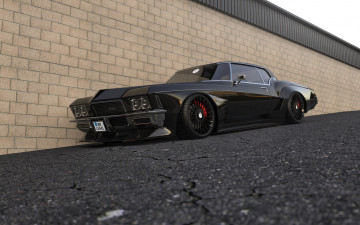 Картинка buick+riviera+1972 автомобили 3д buick riviera 1972