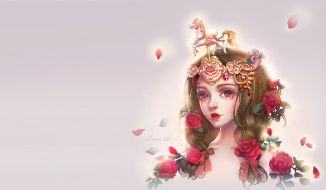 Обои картинки фото рисованное, дети, milkyu, dong