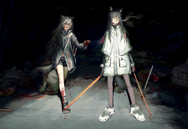 Обои картинки фото аниме, arknights