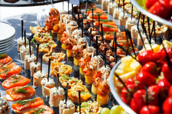 Картинка еда бутерброды +гамбургеры +канапе канапе ассорти