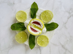 Картинка еда пирожные +кексы +печенье мята пирожное лайм