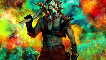 Картинка borderlands+ +2024+ кино+фильмы -unknown+ другое фантастика боевик триллер комедия borderlands florian munteanu krieg