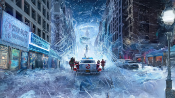 обоя ghostbusters,  frozen empire, кино фильмы, -unknown , другое, frozen, empire