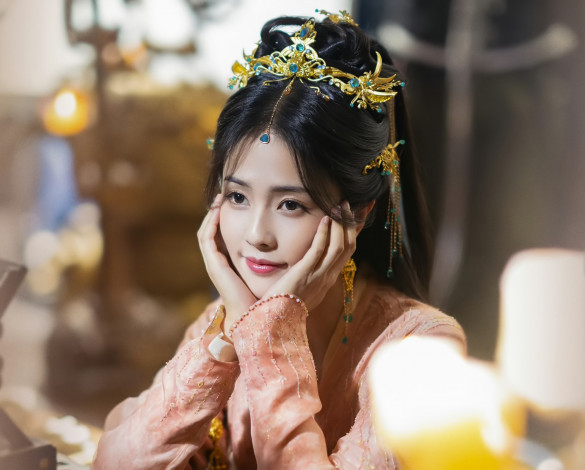 Обои картинки фото кино фильмы, till the end of the moon, светлый, пепел, луны, ли, сусу, е, сеу