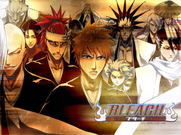 Обои картинки фото bleach, аниме