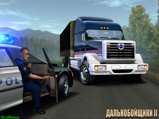 Обои картинки фото дальнобойщики, ii, видео, игры