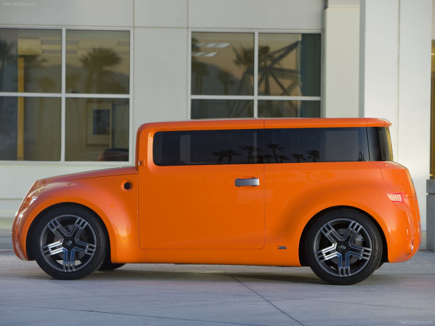 Обои картинки фото scion, hako, coupe, concept, автомобили