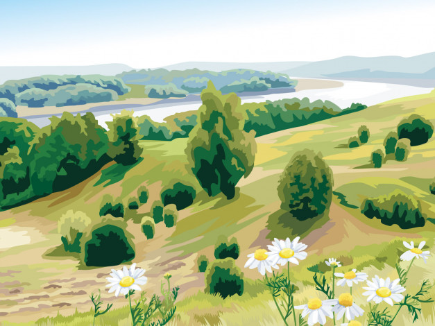 Обои картинки фото векторная, графика