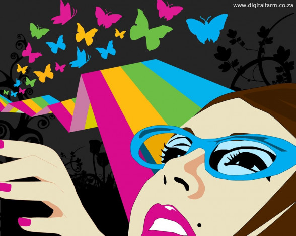 Обои картинки фото векторная, графика