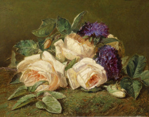 Картинка adriana johanna van haanen рисованные роза