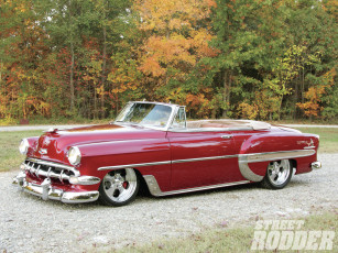 Картинка 1954 chevrolet convertible автомобили