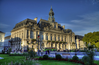 Картинка города париж франция отель гостиница здание