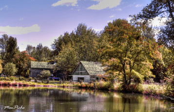 Картинка природа реки озера канада онтарио инглсайд