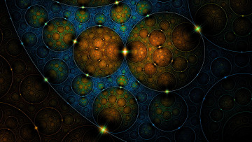 Картинка 3д графика fractal фракталы узор цвета