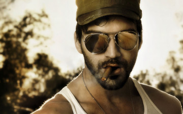 Картинка мужчины unsort очки сигара цепочка