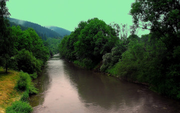 Картинка природа реки озера деревья берега река