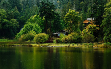 Картинка quiet corner of the world природа реки озера озеро пейзаж