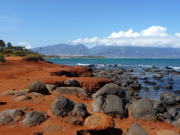 Обои картинки фото природа, побережье, maui