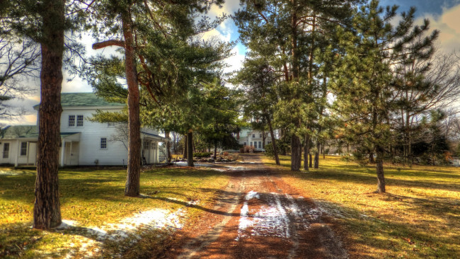 Обои картинки фото природа, дороги, frankenmuth