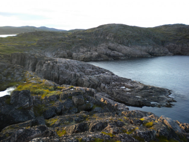 Обои картинки фото побережье, баренцева, моря, природа, море