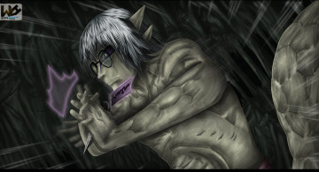 Картинка аниме naruto кабуто дракон арт рога пичать очки