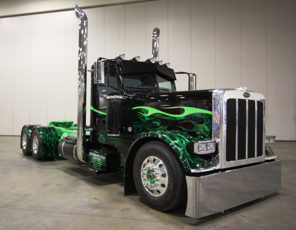 Обои картинки фото peterbilt, автомобили, тягач, грузовик, тяжелый