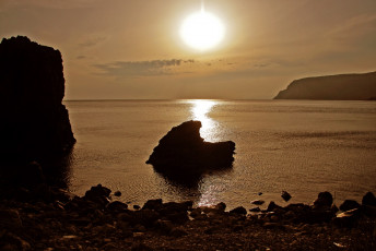 Картинка природа восходы закаты море закат