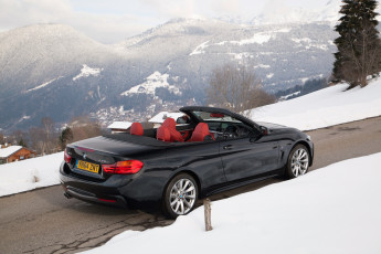 Картинка автомобили bmw uk-spec package sport 435d темный 2014г f33 cabrio m xdrive