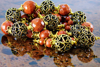 Картинка разное украшения +аксессуары +веера украшение фон бусы серьги ожерелье бижутерия