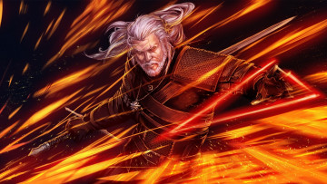 Картинка видео+игры the+witcher+3 +wild+hunt воин