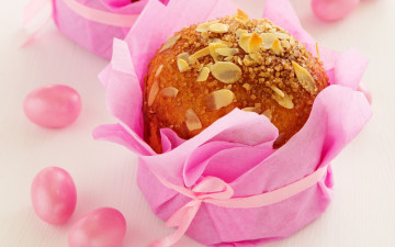 Картинка праздничные пасха easter cake eggs кулич выпечка яйца