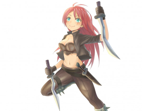 Обои картинки фото разное, арты, оружие, арт, игра, девушка